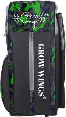 Grow wings Cricket Kit Bag Daffle Bag Dust Proof Cricket Kit Bag(Grey, Kit Bag)