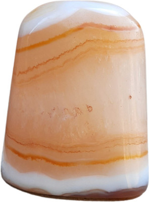Maitri Export Red Carnelian Freeform Small Polished Asymmetrical Crystal Stone(Orange 1 Pieces)