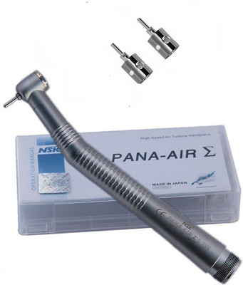 nsk Air Rotor Handpiece Standard Head Chuck type with 2 spare cartridges Surgical Plier(Ceramic)