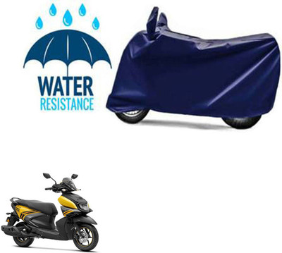 RONISH Waterproof Two Wheeler Cover for Yamaha(Ray-ZR 125FI BS6, Blue)