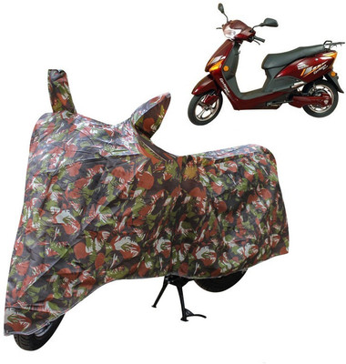 Mdstar Waterproof Two Wheeler Cover for Hero(Electric Zippy, Multicolor)