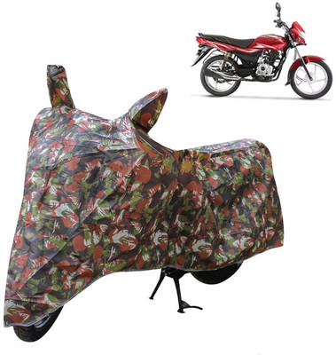 AutoRetail Two Wheeler Cover for Bajaj(Platina, Multicolor)