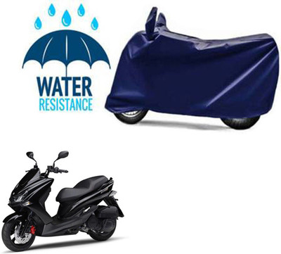 RONISH Waterproof Two Wheeler Cover for Yamaha(Majesty S 155 maxi BS6, Blue)