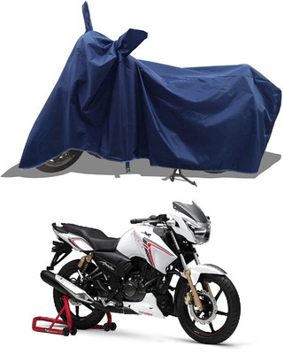 KEDIT Two Wheeler Cover for TVS(Apache RTR 180, Blue)