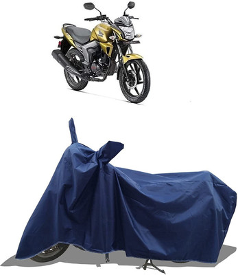 AASHTIK MART Two Wheeler Cover for Honda(CB Trigger, Blue)