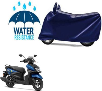 RONISH Waterproof Two Wheeler Cover for Yamaha(Cygnus Ray ZR BS6, Blue)