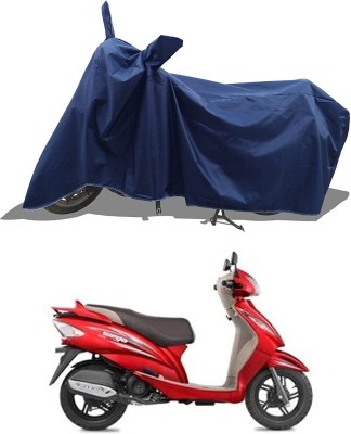 KEDIT Two Wheeler Cover for Universal For Bike(Wego, Blue)