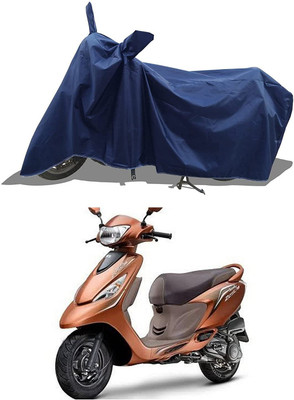 AASHTIK MART Two Wheeler Cover for TVS(Zest 110, Blue)