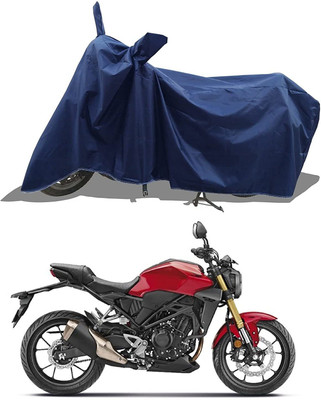 KEDIT Two Wheeler Cover for Universal For Bike(CBR300R, Blue)