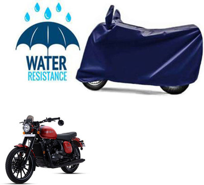 MMSSTAR Waterproof Two Wheeler Cover for JAWA(42 BS6, Blue)