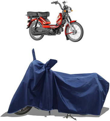 KEDIT Two Wheeler Cover for TVS(Heavy Duty Super XL, Blue)