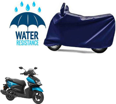 RONISH Waterproof Two Wheeler Cover for Yamaha(Ray-ZR 125FI BS6, Blue)