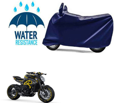 RONISH Waterproof Two Wheeler Cover for MV Agusta(Dragster800 RR, Blue)