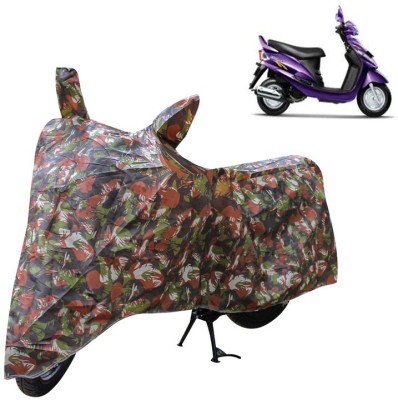 HMS Two Wheeler Cover for Mahindra(Rodeo, Multicolor)