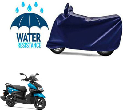 RONISH Waterproof Two Wheeler Cover for Yamaha(Ray ZR BS6, Blue)