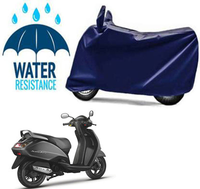 MMSSTAR Waterproof Two Wheeler Cover for TVS(Jupiter 125, Blue)