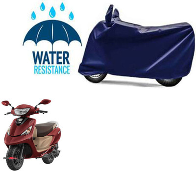 RONISH Waterproof Two Wheeler Cover for TVS(Scooty Zest 110 BS6, Blue)