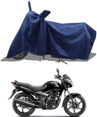 AASHTIK MART Two Wheeler Cover for Honda(Unicorn, Blue)