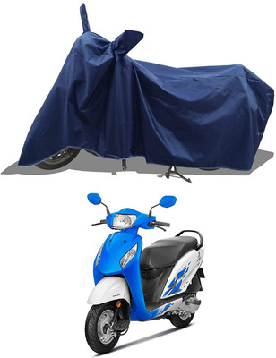 AASHTIK MART Two Wheeler Cover for Honda(Activa i, Blue)