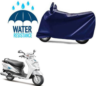 RONISH Waterproof Two Wheeler Cover for Hero(Duet 125 CC BS6, Blue)