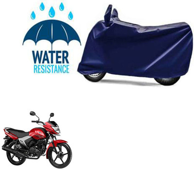 RONISH Waterproof Two Wheeler Cover for Yamaha(Saluto BS6, Blue)