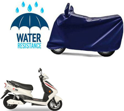 RONISH Waterproof Two Wheeler Cover for Okinawa(R30 electric scooter, Blue)