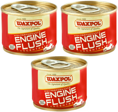 waxpol engine flush 50ml pack of 3 Engine Cleaner(150 ml)