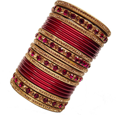 Lahthi Wala Lac Bangle Set(Pack of 20)