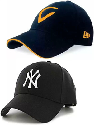 fetkids Self Design Sports/Regular Cap Cap(Pack of 2)