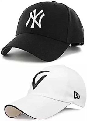 fetkids Self Design Sports/Regular Cap Cap(Pack of 2)