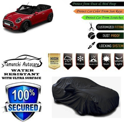Tamanchi Autocare Car Cover For Mini Cooper Convertible S Petrol(Black)
