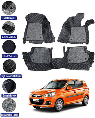 RKPSP Leatherite 7D Mat For  Maruti Suzuki Alto K10(Black)
