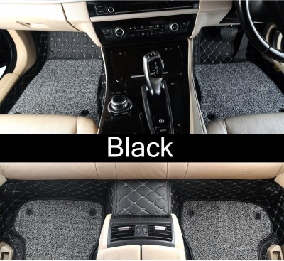 MATIES Leatherite 7D Mat For  Hyundai Grand i10(Black)
