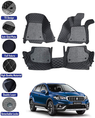 RKPSP Leatherite 7D Mat For  Maruti Suzuki S-Cross(Black)