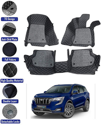 RKPSP Leatherite 7D Mat For  Mahindra Universal For Car(Black)