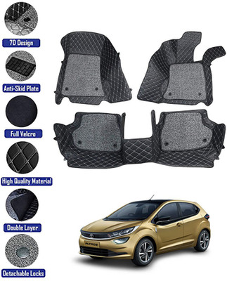 RKPSP Leatherite 7D Mat For  Tata Altroz(Black)