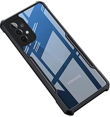 HelloMobi Back Cover for Samsung Galaxy A13 4G(Transparent, Camera Bump Protector, Pack of: 1)