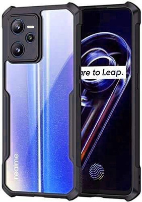 LILLIPUT Back Cover for Realme C35(Black, Pack of: 1)