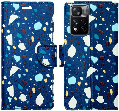 Realgo Flip Cover for Xiaomi 11i(Blue, Pack of: 1)