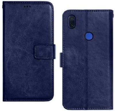 Urban Tech Flip Cover for Xiaomi Redmi Note 7 ProFlip Case | Magnetic Closure | Shock Proof Wallet Flip Cover(Blue, Magnetic Case, Pack of: 1)