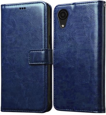 Urban Tech Flip Cover for Samsung Galaxy A03 CoreFlip Case | Magnetic Closure | Shock Proof Wallet Flip Cover(Blue, Magnetic Case, Pack of: 1)
