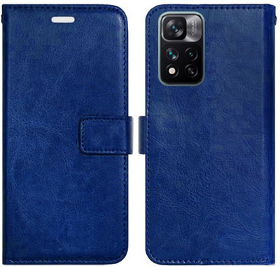 Realgo Flip Cover for Xiaomi 11i(Blue, Pack of: 1)