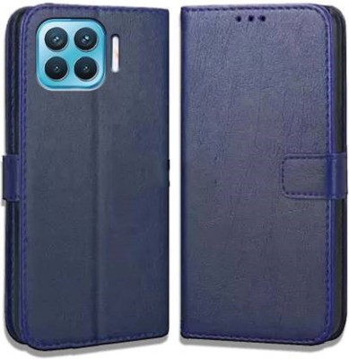 Urban Tech Flip Cover for Oppo F17 Pro A93 Reno 4FFlip Case | Magnetic Closure | Shock Proof Wallet Flip Cover(Blue, Magnetic Case, Pack of: 1)
