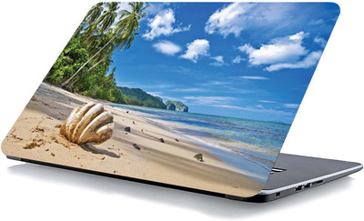 qth NATURAL LAP-5747 VINYL Reusable Laptop Skin Compatible for 15.6 inch(Theme: Nature)