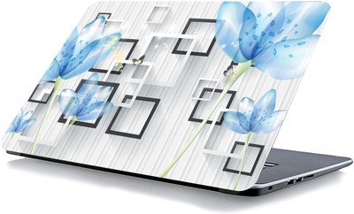 qth GRAPHICS LAP-5004 VINYL Reusable Laptop Skin Compatible for 15.6 inch(Theme: NA)