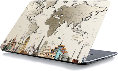 qth GRAPHICS LAP-5180 VINYL Reusable Laptop Skin Compatible for 15.6 inch(Theme: Spiritual)