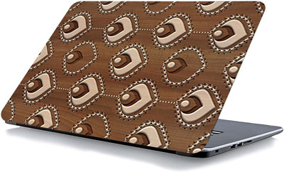 qth GRAPHICS LAP-5417 VINYL Reusable Laptop Skin Compatible for 15.6 inch(Theme: Spiritual)