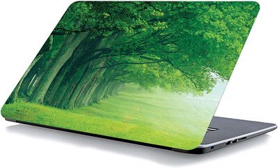 qth NATURAL LAP-5576 VINYL Reusable Laptop Skin Compatible for 15.6 inch(Theme: Spiritual)