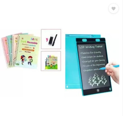 Bark n Bites magic book + writing tablet(Multicolor)