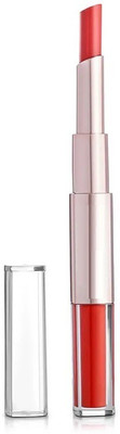 YAWI Non Transfer & Kiss Proof 2 in 1 Matte Finish Lipstick(matte Red, 10 g)